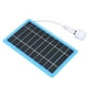 thumbnail image 1 of Panel de Carga Solar, Panel Solar de 5W Ecológica Eficiente Con Luz Blanca Para Senderismo, 1 of 7
