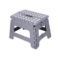 thumbnail image 2 of sunsanly Plastic Folding Step Stool Portable Lightweight Hold 300Lbs Heavy Duty Outdoor Camping Hunting Picnic Fishing Mini Collapsible Chair Seat, 2 of 8