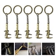 thumbnail image 3 of 5Pcs Ruler Key Rings Small Caliper Pendant Backpack Hanging Adorns Metal Key Chain, 3 of 8