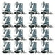 thumbnail image 1 of 16X Pies Niveladores Niveladores de Muebles Pesados Nivelador de Patas de Mesa Ajustable con Tuercas de Seguridad, 1 of 6