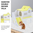 thumbnail image 3 of OULII Hamster Playhouse Guinea Pig Hideout Villa Fun Cage Accessory For Pets For Sleep Play Rest, 3 of 4