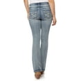 thumbnail image 5 of WallFlower Women's Luscious Curvy Bootcut Mid-Rise Insta Stretch Juniors Jeans (Standard and Plus), 5 of 10