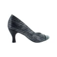thumbnail image 2 of Bellini Womens Zesty Metallic Faux Leather Pumps, 2 of 2