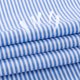 thumbnail image 5 of Blusa y camisa de manga corta con cuello vuelto para hombre, camisa informal de negocios con solapa y bolsillo de manga corta a rayas para hombre, blusa para hombre, 5 of 6