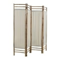 thumbnail image 6 of vidaXL Folding Room Divider Bamboo and Canvas Home Privacy Screen Multi Sizes, 6 of 9