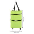 thumbnail image 3 of Bolsa plegable con ruedas para la compra, bolsa de supermercado, bolsa de lavandería, 3 of 5