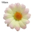thumbnail image 2 of Cheers US 100Pcs Fake flower Heads in bulk wholesale for Crafts Artificial Silk Flowers Head Peony Decor DIY Flower Decoration for Home Wedding Party Car Corsage Decoration Fake Flowers, 2 of 7