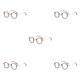 thumbnail image 1 of Jumpingount Ojos con estilo, gafas de sol redondas Retro para mujer, gafas de sol de moda para mujer, gafas de sol, gafas Steampunk, leopardo, luz Type2 NO2, 1 of 3