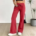 thumbnail image 5 of BRGZLK Wide Leg Sweatpants Women High Waisted Drawstring Baggy Sweatpants Trendy Flare Wide Leg Yoga Pants Workout Sweat Pant with Pockets, 5 of 6