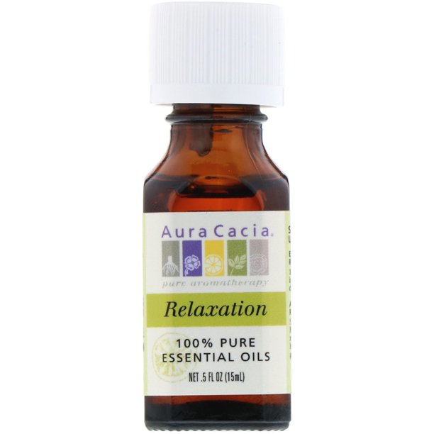 Aura Cacia 100 Pure Essential Oils Relaxation 5 fl oz 15 ml Walmart