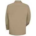 thumbnail image 3 of Red Kap Men's Long Sleeve Wrinkle-Resistant Cotton Work Shirt, 3 of 5