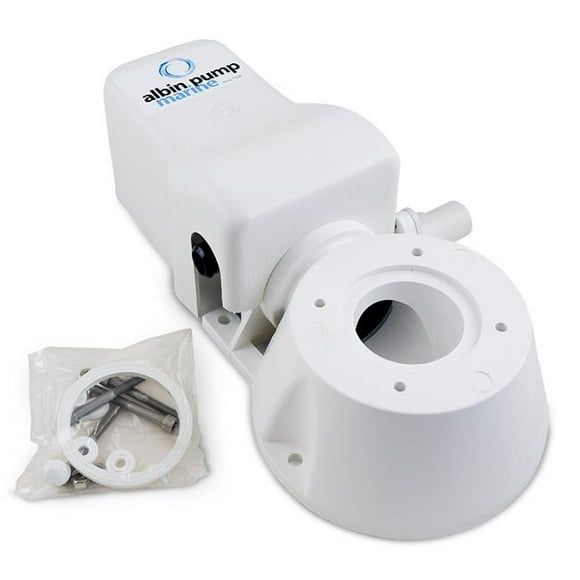 Albin Pump Marine 07-66-019 Standard Electric Toilet Conversion Kit - 12V
