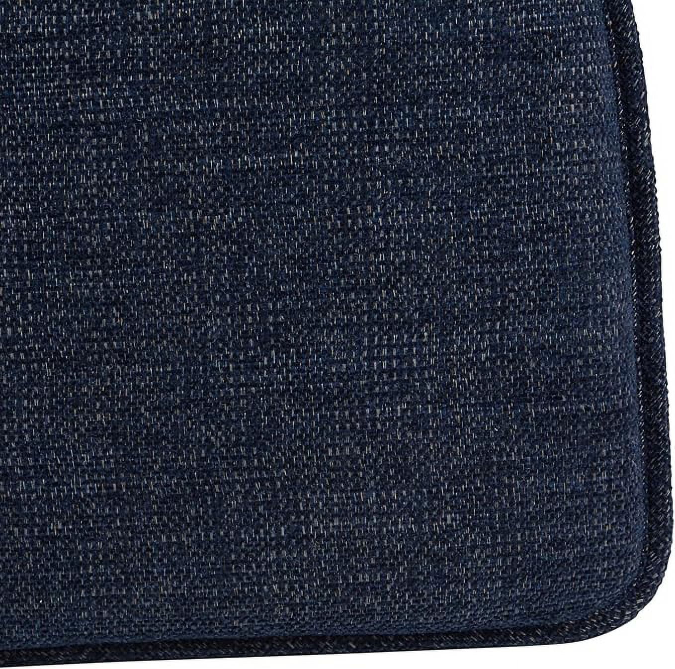 The Gripper Non Slip Chair Cushions, Soft & Comfortable Seat Pad, for Kitchen, Dining or Office, 2 Count, Blue
