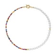 thumbnail image 2 of Heliisoer Collier Ras du Cou Perle pour Femmes Filles Bijoux Colorés Perles Ras du Cou, 2 of 4