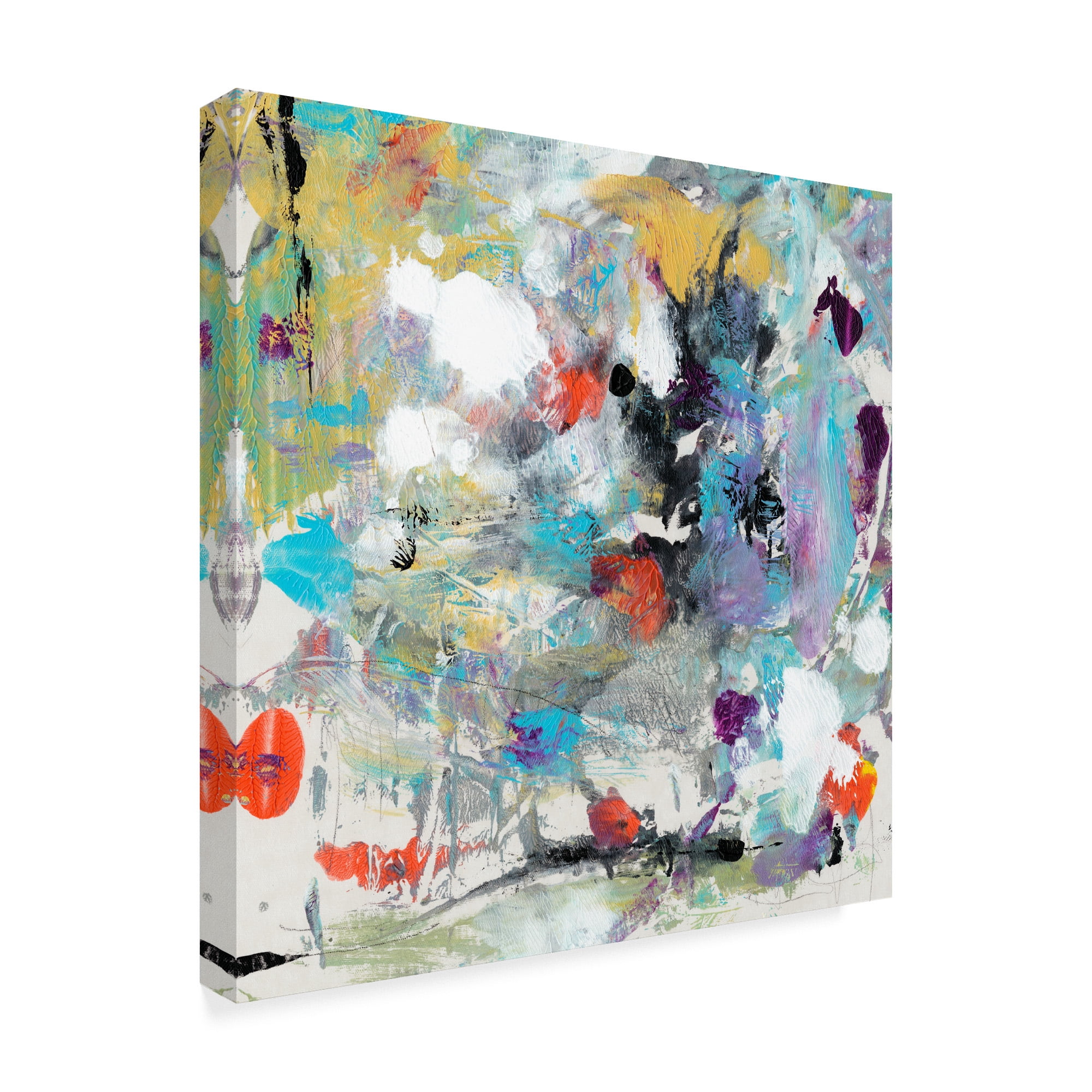 Trademark Fine Art 'Jostle III' Canvas Art by Tim OToole