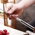thumbnail image 3 of 4pc Stainless Steel Metal Straws Extra Wide 12mm Reusable Drinking Straws, 3 of 4