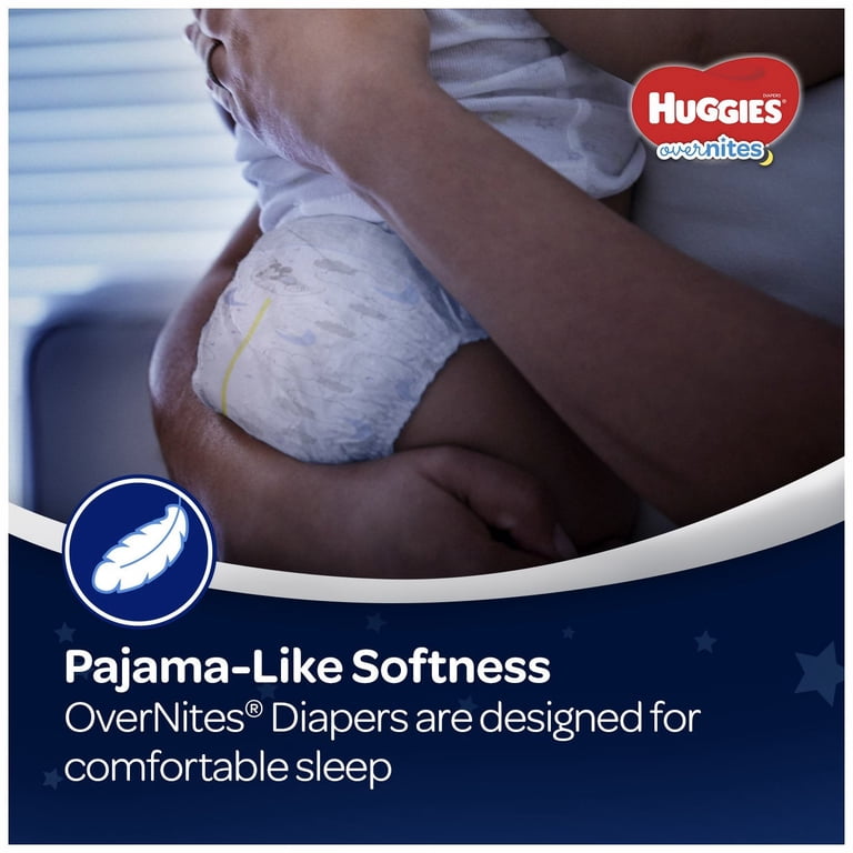 Huggies Overnites Nighttime Diapers Size 3, 24 Count photo 7