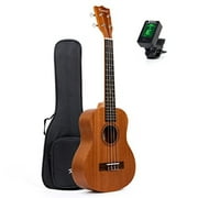 Kmise Professional 26 Inch Tenor Ukulele Uke Hawaii Guitar Musical Instruments Sapele 18 Fret W/Bag and Tuner
