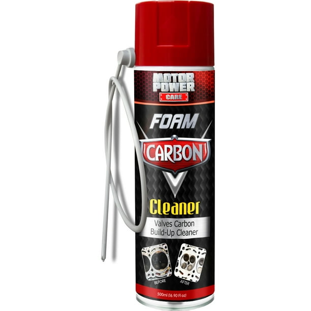 Carbon buildup valves cleaner, foam effective formula, cleans also EGR