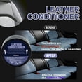 thumbnail image 6 of Leather Cleaner and Conditioner, Odorless Formula Restores Shine, Car Leather Interior Cleaner for Seats, Bags, Shoes, 120g Leather Restorer and Protector, 6 of 8