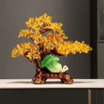 thumbnail image 5 of Crystal Money Tree Feng Shui Statue Wealth Decoration | Fortune Tree Gem Tree for Home Office Decor, Spiritual Ornament, 5 of 5