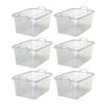 thumbnail image 3 of Life Story 14 Qt Plastic Box (6 Pack) w/ 55 Qt Storage Container (6 Pack), 3 of 8