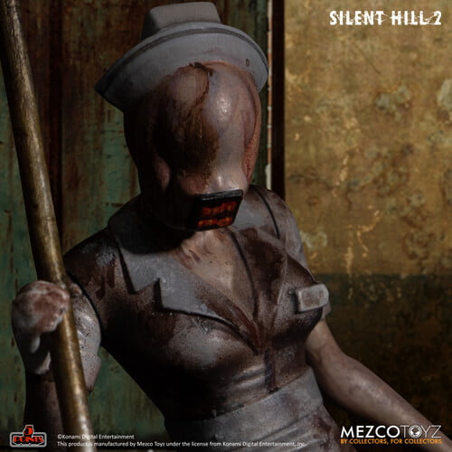 Silent Hill Bobble Head Nurse & Pyramid Head Costume