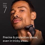 Braun Electric Razor for Men Series 7, Electric Shaver, 360ContourFlex, with Precision Trimmer, Travel Case, S7 7120s