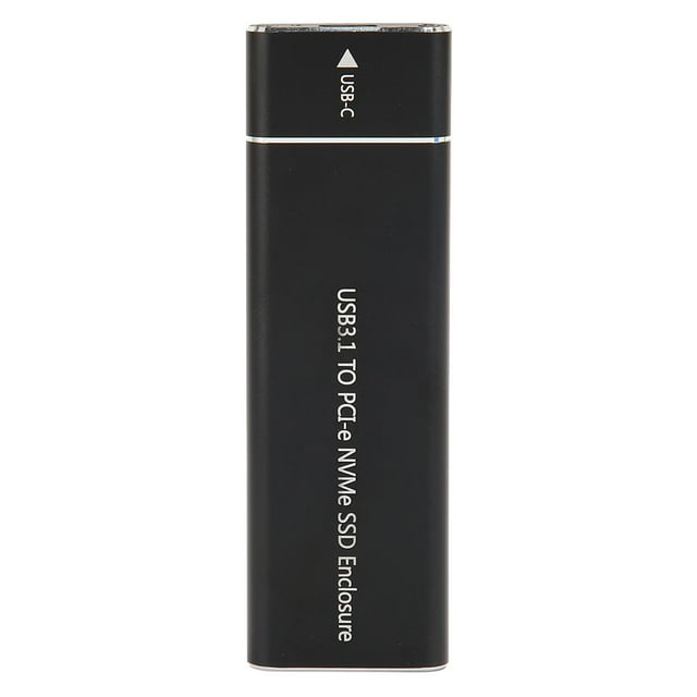 NVMe SSD Enclosure 10Gbps USB 3.1 Type C, UASP Protocol, High Speed, Aluminium Alloy, Designed for 2230 2242 2260 2280 SSD