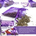 thumbnail image 6 of 10pcs Natural Lavender Sachets Scented Filled with Premium Grade Dried Lavend Lasting Lavender Car Room Closet Freshener, 6 of 6