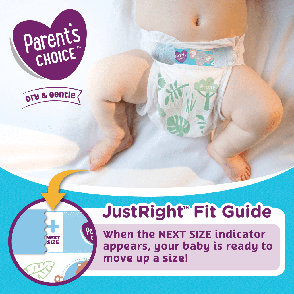 Parents choice dry and 2025 gentle diapers