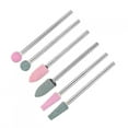 thumbnail image 1 of Brocas para manicura, 6 piezas de brocas para uñas, juego de brocas para uñas, brocas para uñas, diseño revolucionario, 1 of 9