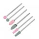 thumbnail image 1 of Juego De Brocas Para Uñas, 6 Cabezales De Pulido Para Limas De Uñas De Acero Inoxidable, Con Reemplazable Para Uñas, Vidrio, Plástico, Metal, Piedra, Baldosas De Cerámica, 1 of 7