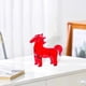thumbnail image 4 of Figura de caballo de cristal decorativa, robusta y elegante, estatua de caballo, escultura animal para Rojo, 4 of 7