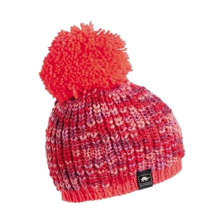 Turtle Fur Yvonne Women's Variegated Yarn Fleece Lined Pom Winter Hat