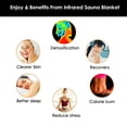 thumbnail image 4 of Slimimg-manta térmica para Sauna, con mangas, para pérdida de peso, para salón, hogar, Spa, hombres y mujeres, 4 of 4