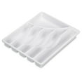 thumbnail image 2 of Sterilite 6 Compartment Cutlery Tray, Plastic Utensil and Drawer Organizer, 6 Count, 2 of 7