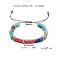 thumbnail image 3 of SUSHANG Natural Stone Hand-Woven Bracelet Colorful Natural Stone Beaded Bracelet Sweet Gift Crystal Bracelet Is The for Friends Boys and Girls Let Crystal Bracelet Witness Your Beautiful Friendship, 3 of 9