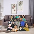 thumbnail image 4 of Blanket Soft and Comfortable Warm Fleece Freddy Carter Throw Blankets Beach Blanket Decoration Gift for Decor Living Room Dormitory Picnic Yoga Sofa Bed Camping Travel All Season, 4 of 6