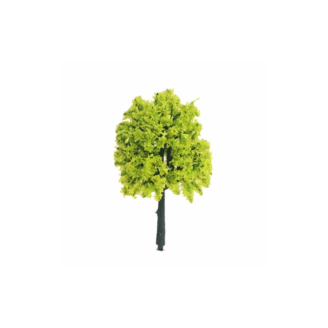 Cateissary Paquete de 20 modelos de árboles de plástico, accesorios para fiestas de plantas, miniatura artificial Type3 NO3