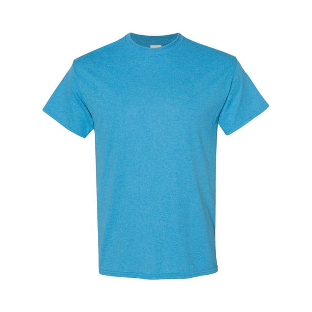 OXI - Men Heavy Cotton Multi Colors T-Shirt Color Heather Sapphire X ...