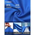 thumbnail image 5 of NELEUS Womens 27" Wide Leg Pants Athletic Yoga Leggings Casual Sweatpants Stretch Dress with Pockets,Blue,US Size M, 5 of 11