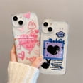 thumbnail image 3 of Carcasa Huawei Y9S Y9 Prime 2019 Y7A Honor 8X Nova 7I 7SE 8 9 4E 3i P30 Lite Cute Rabbit Funda De Teléfono De Pareja Suave Transparente Protección Anticaída Cubierta Trasera, 3 of 3