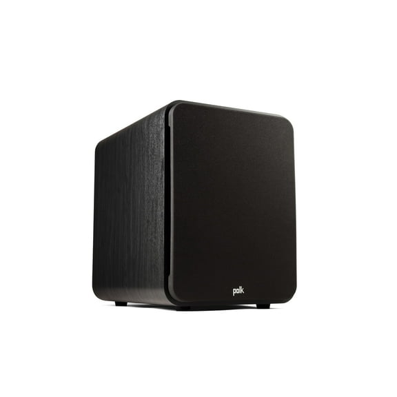 Polk Audio Signature Elite ES12 Subwoofer (Black), 12" Long-Throw Woofer with Mineral-Filled Polymer Cone, 300W Class D Amplifier, Front Firing Home Subwoofer, Time-Smart Phase Control