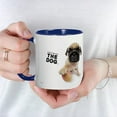 thumbnail image 5 of CafePress - Pug Mugs - 11 oz Ceramic Mug - Novelty Coffee Tea Cup, 5 of 6
