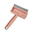 thumbnail image 5 of Uxcell Shower Squeegee Cleaning Tool with 2 in 1 Rubber & Sponge Head Pink Handle, 5 of 5