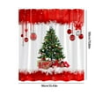 thumbnail image 3 of Btomtd Christmas Themed Shower Curtain for Holiday Decor, Festive Shower Curtain Liner for Bathroom, Cheerful Shower Curtains for Household Use - 35.43"x70.86", D, 3 of 6