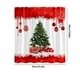 thumbnail image 3 of RKSTN christmas curtains Christmas Shower Curtain Christmas Tree Pattern Shower Curtain Dormitory Curtain Room Divider Curtain, 3 of 6