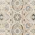 thumbnail image 6 of SAFAVIEH Vintage Persian Acacia Floral Bordered Polyester Rug, Ivory/Light Grey, 5' Round, 6 of 7