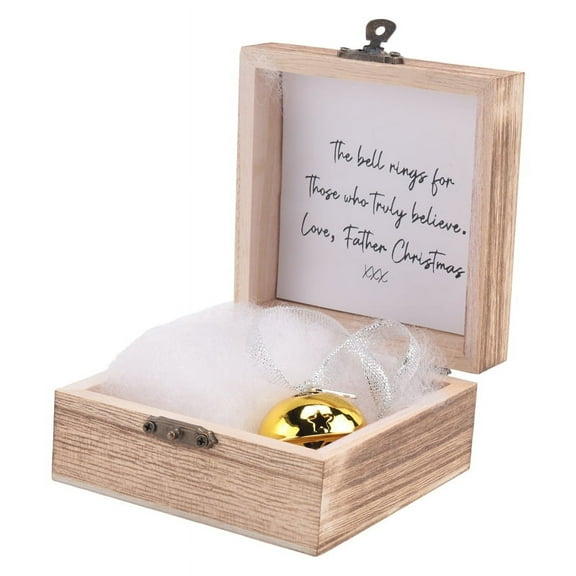 1 x Christmas bells-Gold